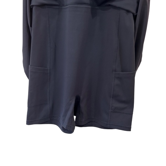 Uniqlo AIRism Soft Polo Dress sleeveless M navy shorts golf pickleball NWT - Picture 8 of 10